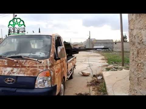 استهداف مقرات النظام بالاسلحة الثقيلة في بلدتي نبل والزهراء في ريف حلب الشمالي من قبل الجبهة الإسلامية