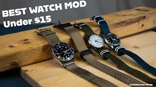 BEST EDC WATCH MOD UNDER $15!!