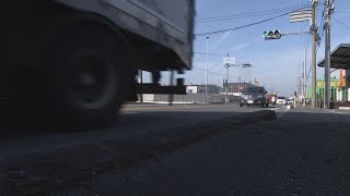 11月27日【びわ湖放送ニュース】湖南市で高齢男性が大型トラックにはねられ死亡