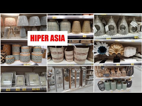 HIPER ASIA😍DECO⚱ALMACENAJE🧺ILUMINACIÓN💡CUADROS Y MÁS SEPTIEMBRE 2021/جديد هايبر آسيا الديكور سبتمبر