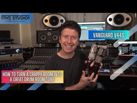 Vanguard Audio Labs V44S gen2 Large Diaphragm Multipattern Stereo Condenser Microphone 2021 - Present - Maroon image 6