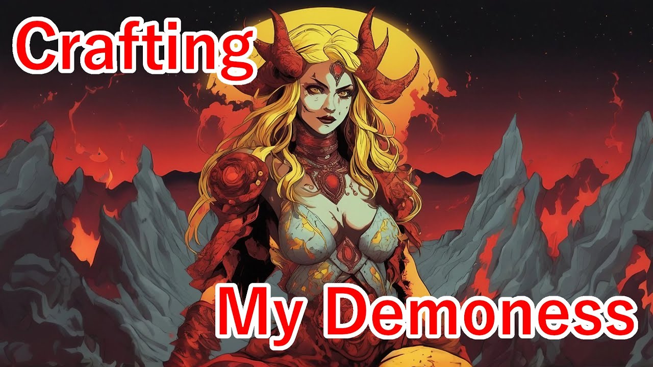 Crafting My Demoness: Fantasy Character Creation in Stable Diffusion