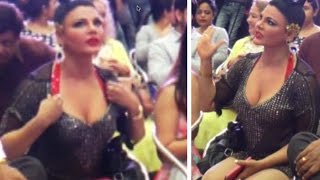 Oops! Rakhi Sawant Uncomfortable In These Clothes
