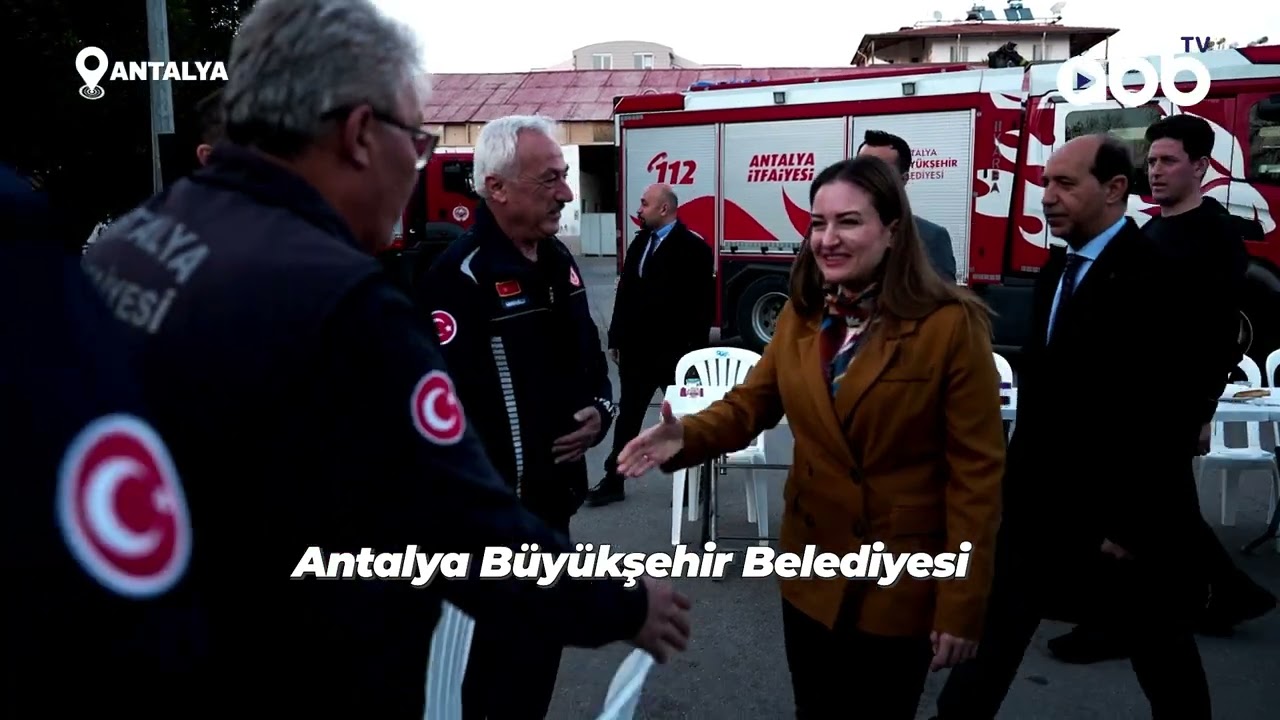 ANTALYA İTFAİYEMİZLE İFTAR GERÇEKLEŞTİRDİK