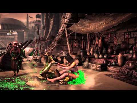 NEW* Klassic Mileena Skin Low Pounce Ravenous vs. PREDATOR  ( SECRET BRUTALITY ) MKX HD + kombo