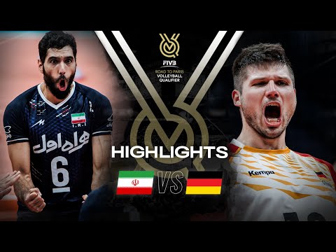🇮🇷 IRI vs. 🇩🇪 GER - Highlights | Men's OQT 2023