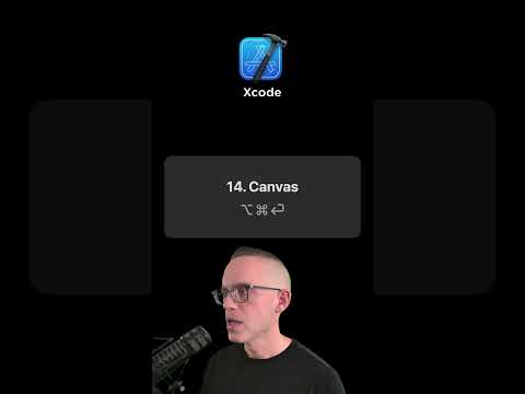 Quickly Show SwiftUI Preview (Xcode Canvas) #swiftui #xcode #preview  #coding #iosdevelopment thumbnail
