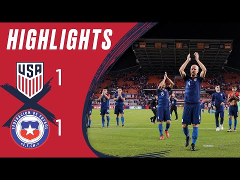 USA 1-1 CHILE Highlights | Mar. 26, 2019 | Houston, TX - BBVA Compass Stadium