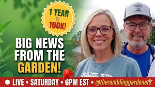 🌱 A Year of Rambling — Milestones & What's Next | Live from the Garden