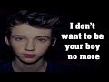 I Don't Wanna Be Your Boy - Troye Sivan (Lyrics ...