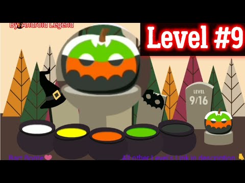 Boo! Factory balls Level 9 Android iOS walkthrough solution A Bart bonte game - YouTube