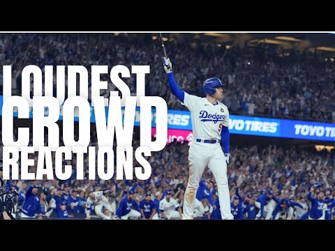 Loudest Crowd Reactions | MLB