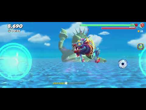 High Jump Through The Increasingly High CheckPoints Challenge -With Cosmic Alan 😎 Hungry Shark World