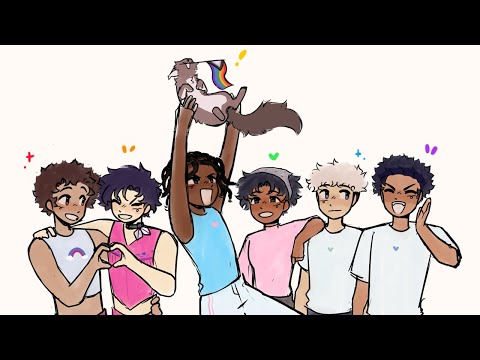 HAPPY PRIDE 2025! 🏳️‍🌈🌺✨ // OC animatic