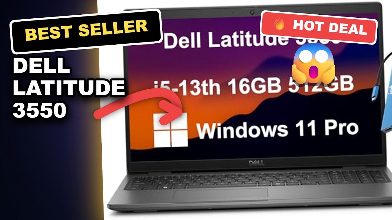 Dell Latitude 3550 Unboxed: 10-Core i5-1335U, Long Battery Life, and More