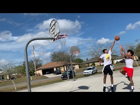 TRINI.J VS DBATTLE 1v1🏀‼️ Shifty Guard💨VS Lengthy Bucket💦