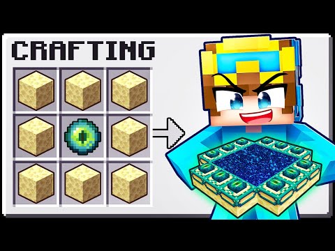 Insane Minecraft Crafting - Build Anything!