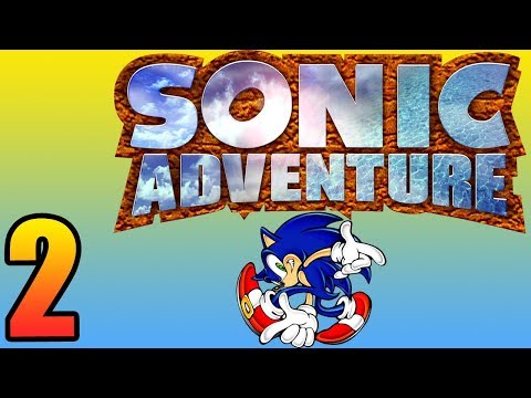 Sonic Adventure playthrough pt2 - Beachside Race! Bugs and Fun