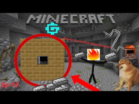 Minecraft gregtech community edition ep #3 we have steel! + nether exploration
