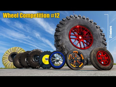 Wheels Competition #12 - Who is better? - Beamng drive