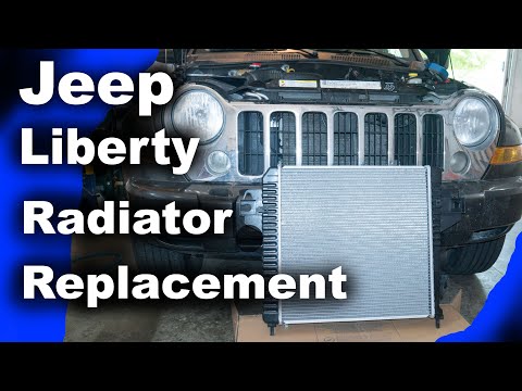 Jeep Liberty Radiator Replacement - Installing a New Radiator - AMSOIL Propylene Glycol Antifreeze