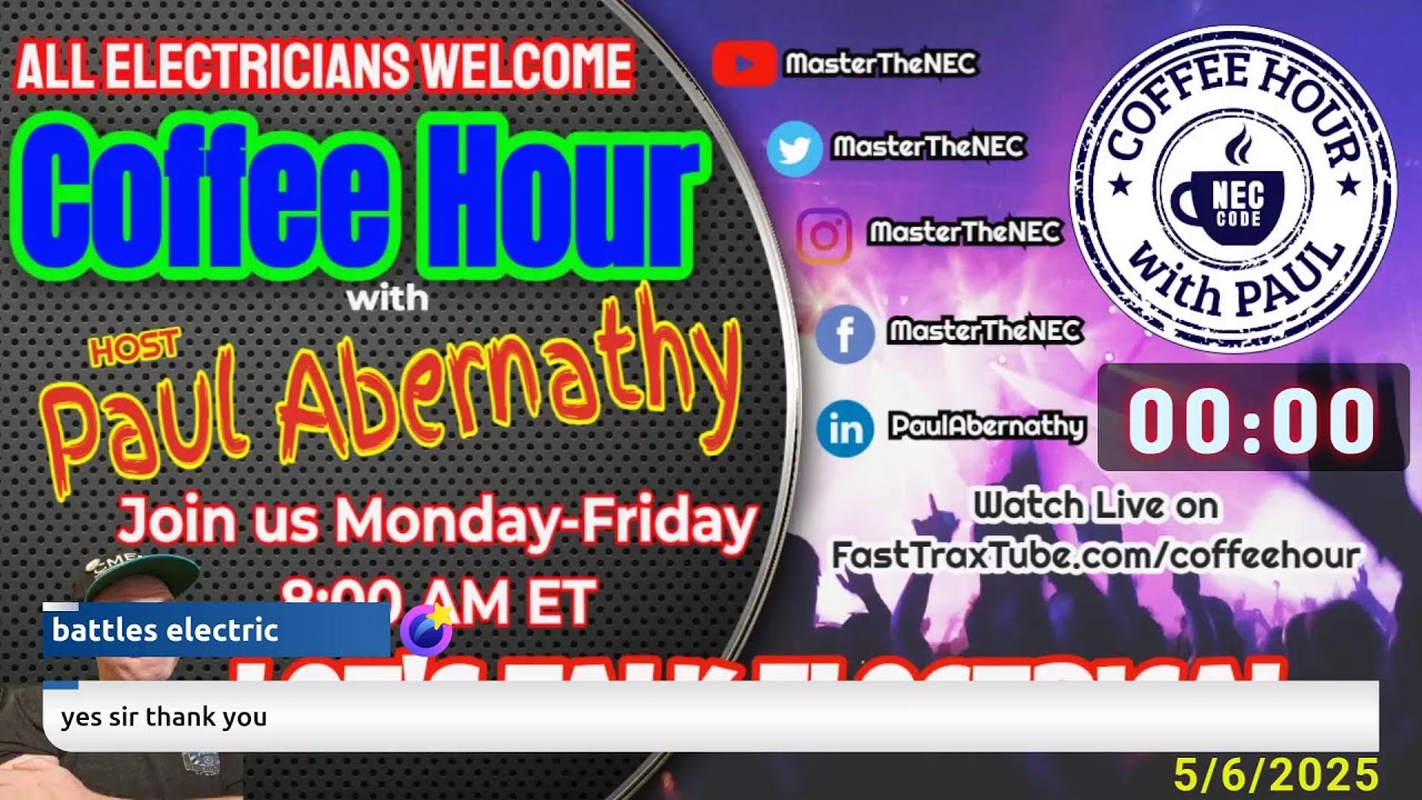 Coffee Hour with Paul | The NEC Layout Explained