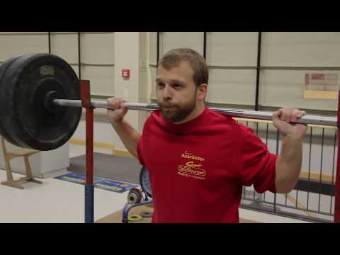 Gewichtheber Simon Brandhuber zu seinen Zielen 2018