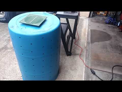 DIY/Making a dry well drum for a dry well (part 1)