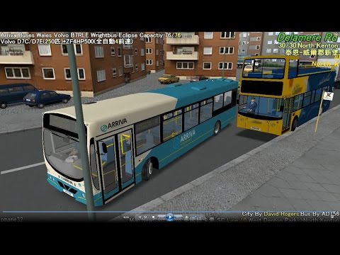 Omsi 2 tour (558) NewCastle bus 10 West Denton Park - North Kenton @ Volvo B7L Wright Eclipse