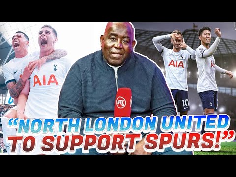 ????"ARSENAL FANS ARE SUPPORTING SPURS TO CELEBRATE A WIN TOGETHER‼️" ????????