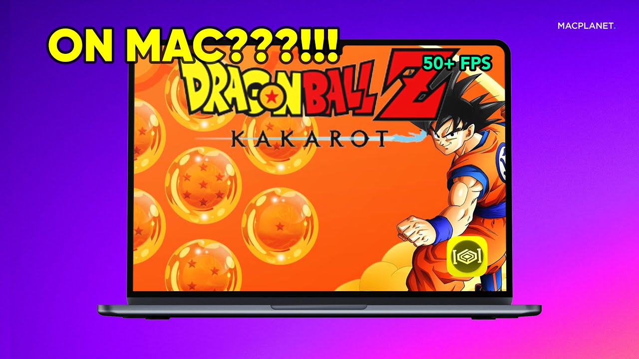 DRAGON BALL Z: KAKAROT on MacBook Air — CrossOver Performance & Gameplay