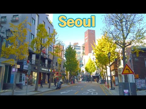 Viagem à cidade de Seul - caminhada pela vila de Seore (França), passeio a pé [Seocho-gu 3] Este é um lugar em Seul para se refrescar e dar um passeio na linha LAN [4K] 3(3)-8