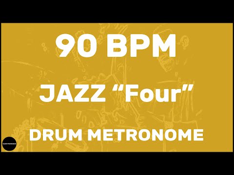 Jazz "Four" | Drum Metronome Loop | 90 BPM