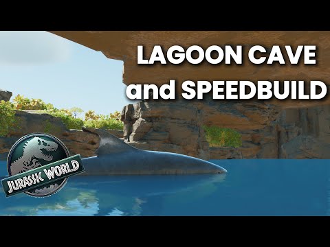 LAGOON CAVES! Build Idea for Jurassic World Evolution 3