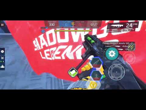 (CLN) RAMI_AKT, ALEXBUSA, ARTHURDENT, (KSR) PEPE vs YG, SPARTA, ICEMANV, GABO. Shadowgun Legends CTF