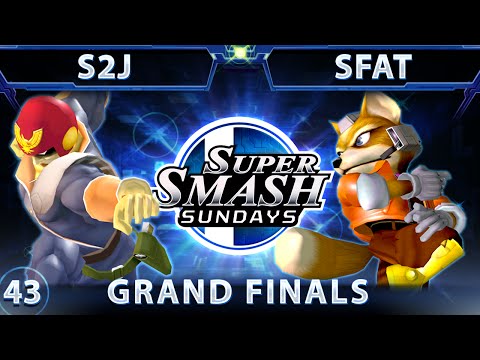 SSS 43 - MIOM S2J (Falcon) Vs. CLG SFAT (Fox) SSBM Grand Finals - Smash Melee