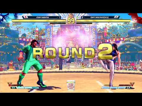 [EVO Japan 2018] SFV (GRAND FINALS) - GRPT|Infiltration (Juri) vs John Takeuchi (Rashid)