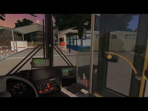 OMSI 2 Timelapse  - vZTM - Wyjazd z zajezdni na Stróża Ludwików