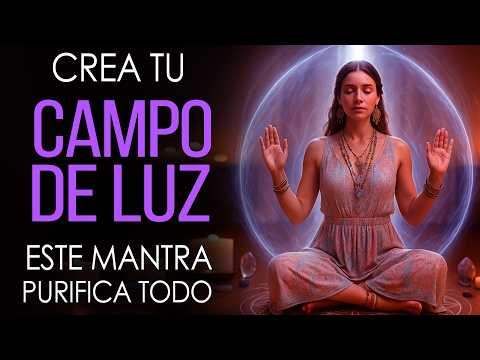 ACTIVA TU ESCUDO ENERGÉTICO 🌟  Mantra de PROTECCIÓN para LIMPIAR tu AURA y HOGAR