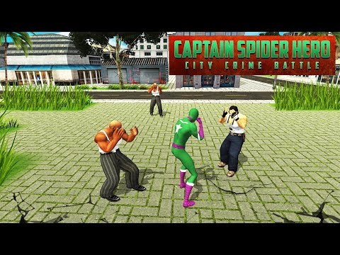 Captain Spider Hero City Crime Battle