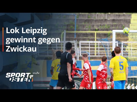 Sirch serviert Abschiedsgeschenk: Lok Leipzig gewinnt gegen Zwickau | Sport im Osten | MDR