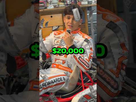 How much does go kart racing cost?💸🤔 #f1 #racing #motorsport #karting #money