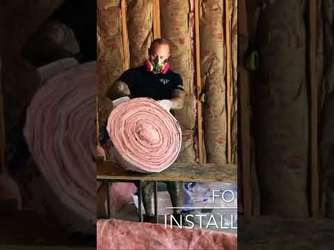 Insulation Installation Information☺️ #sweatequity