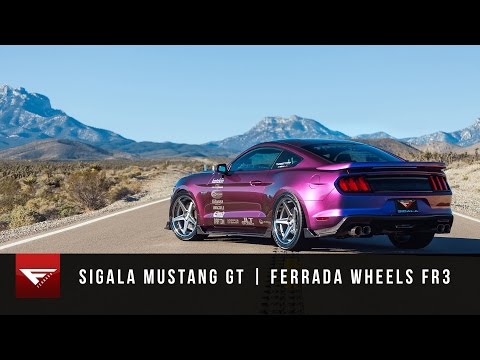 2015 Mustang GT | Ferrada Wheels FR3 in Machine Silver |
