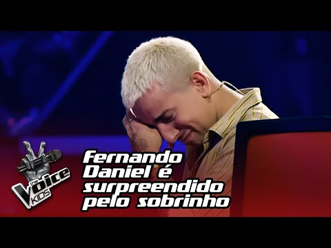 Fernando Daniel em lágrimas em Prova Cega surpresa | The Voice Kids Portugal