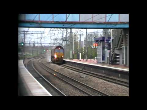 Euro Cargo Rail Class 66s On RHTT Duties Around London - 19/11/10