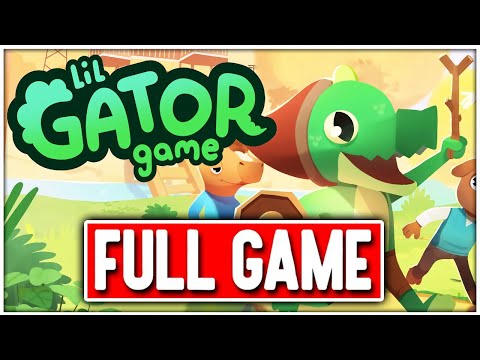 LIL GATOR GAME Gameplay Walkthrough FULL GAME - No Commentary