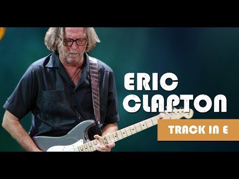 Clapton Style Blues Shuffle Backing Track in E