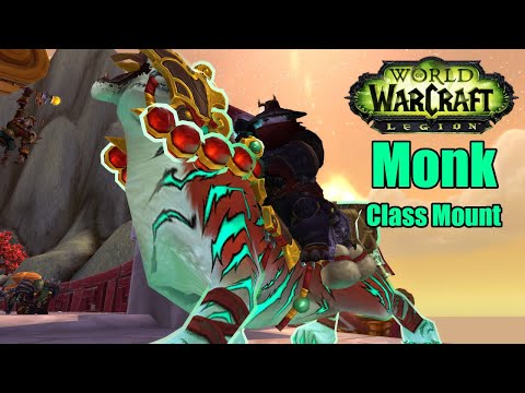WoW Legion:Monk Class Mount-Ban-Lu, Grandmaster's Companion