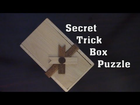 Try to Open This Box! Secret Opening Puzzle Box!